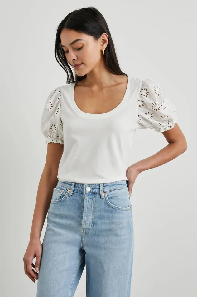Rails Tops Women LILIA TOP White