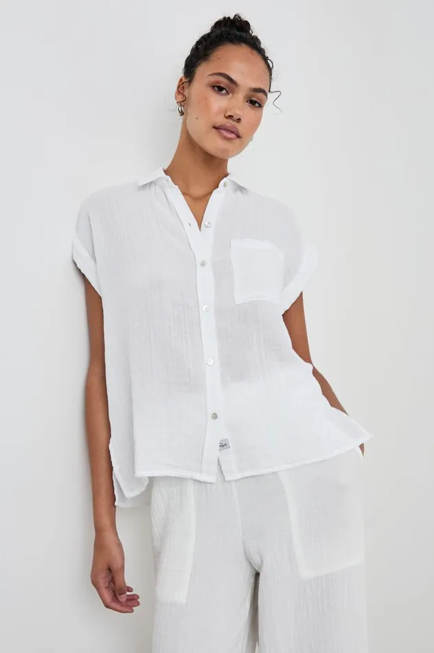 Rails Tops Women WHITNEY SHIRT White
