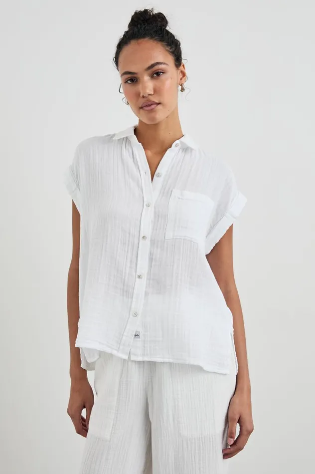 Rails Tops Women WHITNEY SHIRT White
