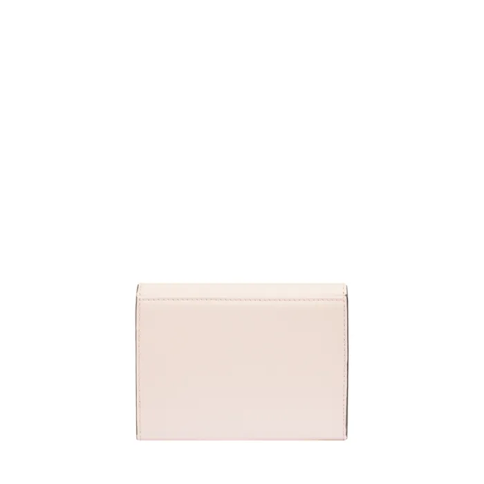 Rectangular Flap Compact Wallet Pink Quartz Women Lancel Wallet