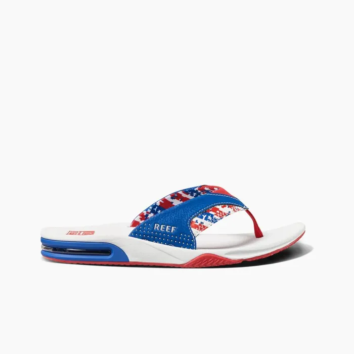 Reef Flip Flops Men Fanning Patriotic
