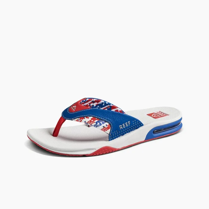 Reef Flip Flops Men Fanning Patriotic