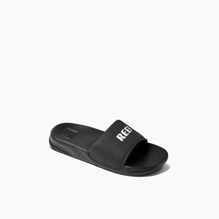Reef Kids 58 Years One Slide Reef Blackwhite Reef Kids 58 Years One Slide Reef Blackwhite