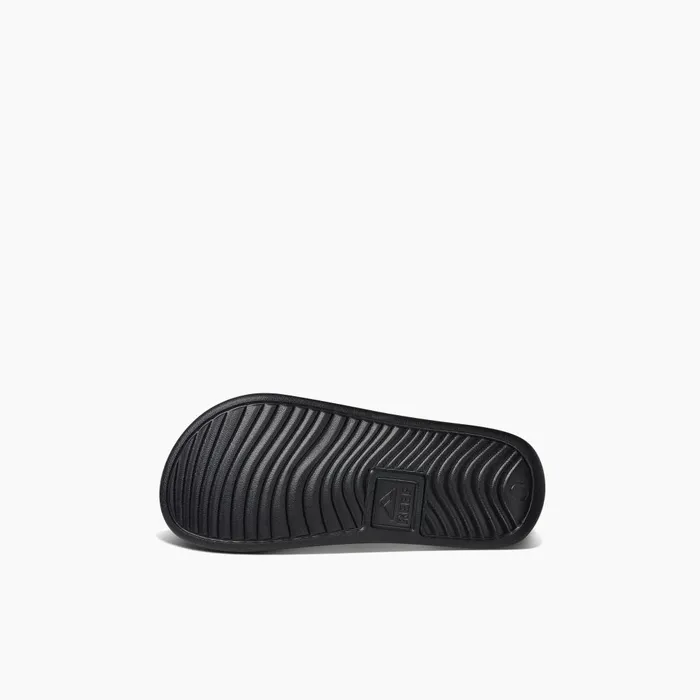 Reef Kids 58 Years One Slide Reef Blackwhite Reef Kids 58 Years One Slide Reef Blackwhite