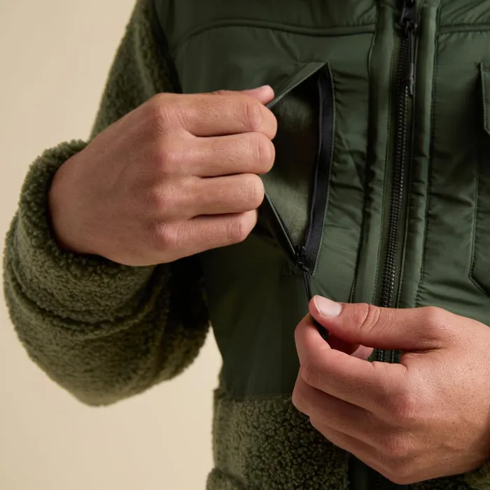 Reef Outerwear Men Cooke Sherpa Jacket Olivine Reef Outerwear Men Cooke Sherpa Jacket Olivine