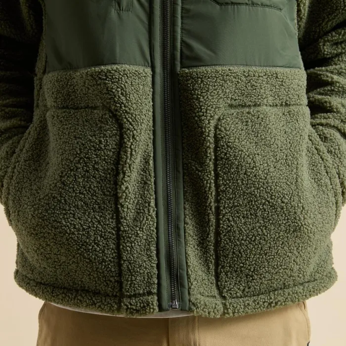 Reef Outerwear Men Cooke Sherpa Jacket Olivine Reef Outerwear Men Cooke Sherpa Jacket Olivine