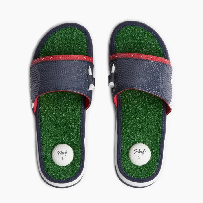 Reef Sandals Men Mulligan Slide Patriotic