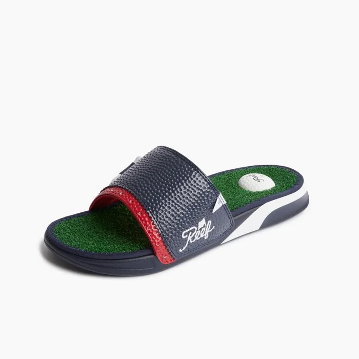 Reef Sandals Men Mulligan Slide Patriotic