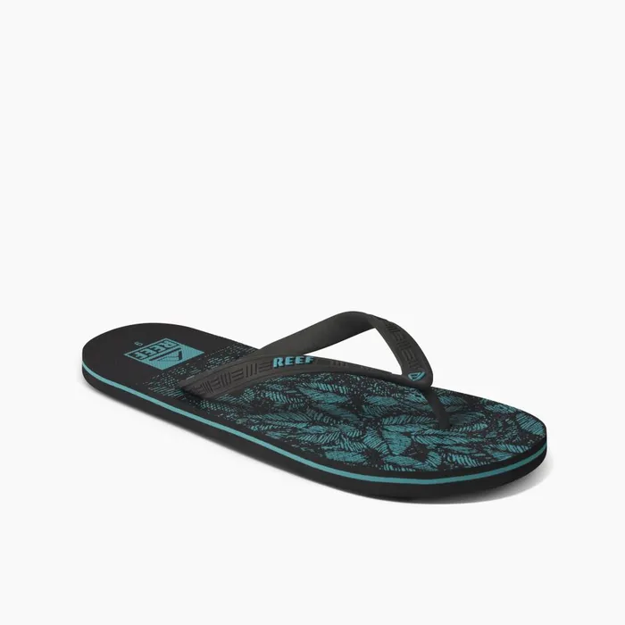 Reef Sandals Men Seaside Prints Aquifier Palm
