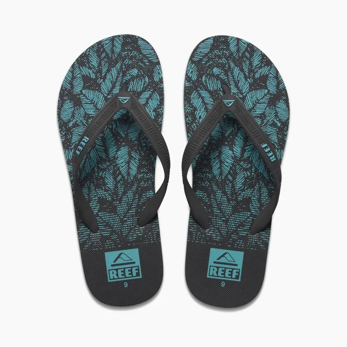 Reef Sandals Men Seaside Prints Aquifier Palm