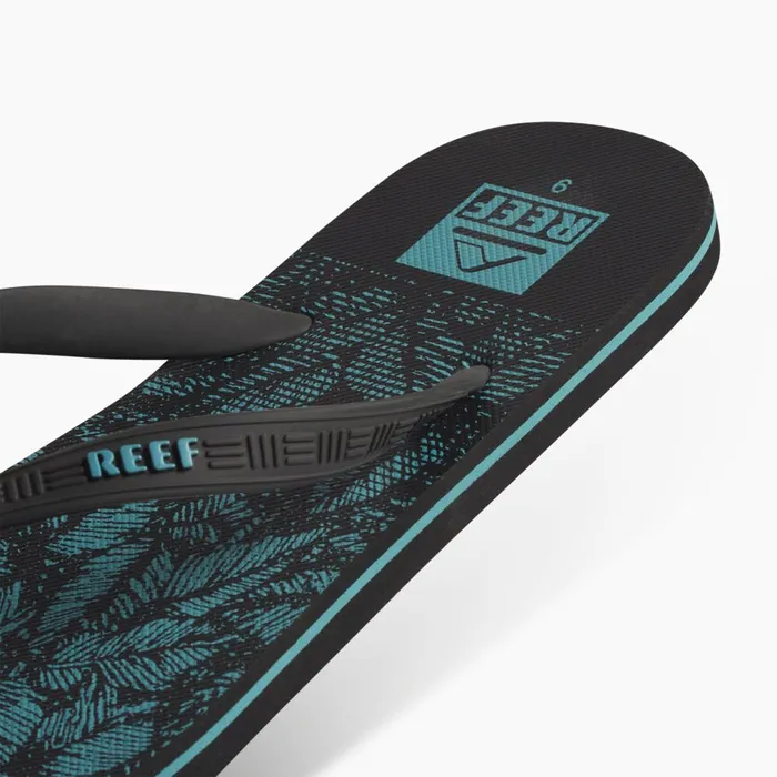 Reef Sandals Men Seaside Prints Aquifier Palm