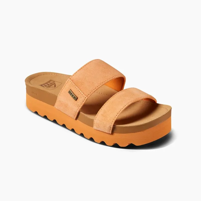 Reef Sandals Women Cushion Vista Hi Orangeade Suede
