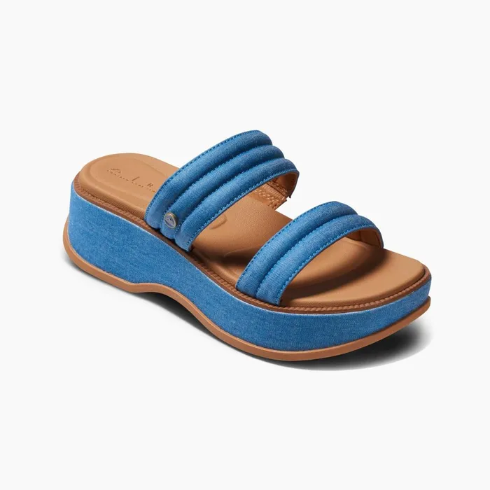 Reef Sandals Women Lofty Lux Hi Denim Reef Sandals Women Lofty Lux Hi Denim
