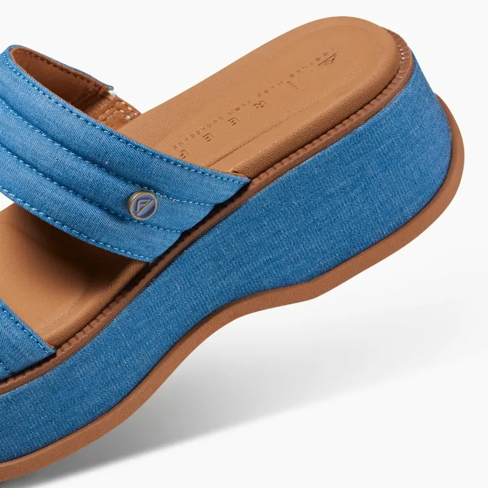 Reef Sandals Women Lofty Lux Hi Denim Reef Sandals Women Lofty Lux Hi Denim