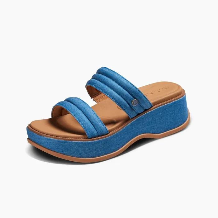 Reef Sandals Women Lofty Lux Hi Denim Reef Sandals Women Lofty Lux Hi Denim