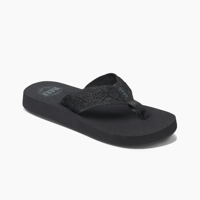 Reef Sandals Women Sandy Blackblack Reef Sandals Women Sandy Blackblack
