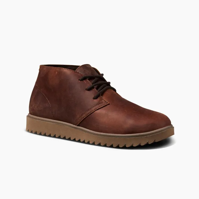 Reef Shoes Men Leucadian Brown Leather Reef Shoes Men Leucadian Brown Leather