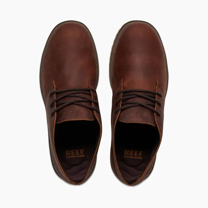 Reef Shoes Men Leucadian Brown Leather Reef Shoes Men Leucadian Brown Leather