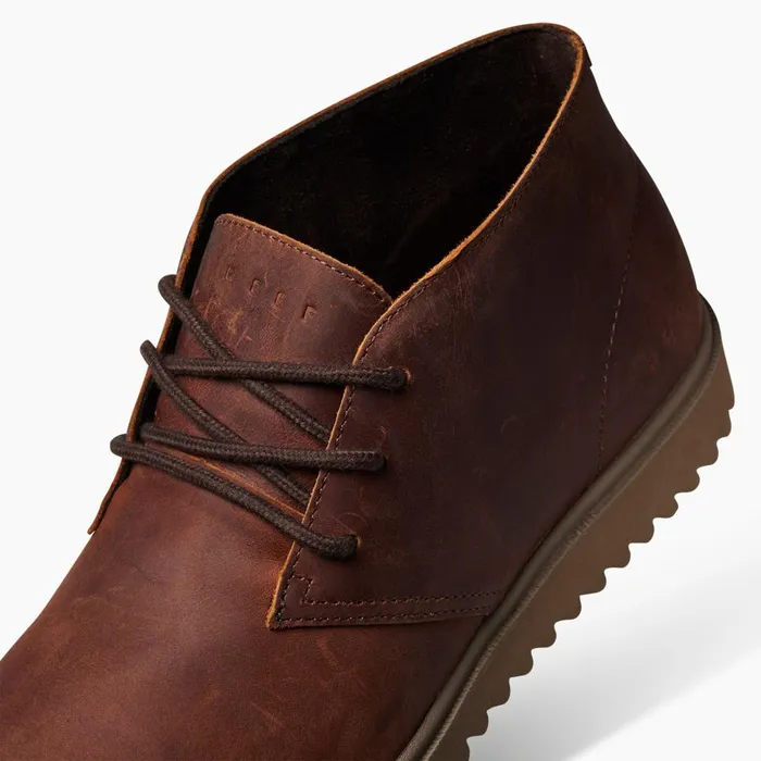 Reef Shoes Men Leucadian Brown Leather Reef Shoes Men Leucadian Brown Leather