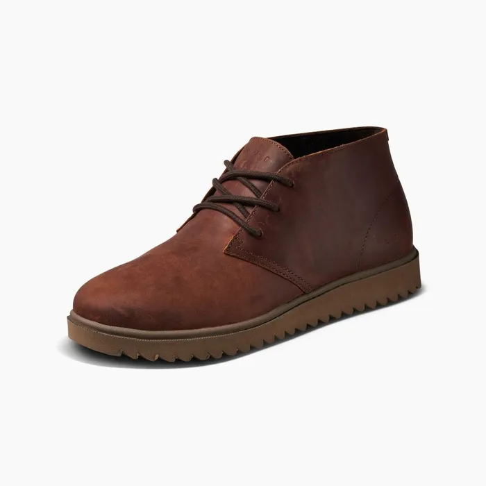 Reef Shoes Men Leucadian Brown Leather Reef Shoes Men Leucadian Brown Leather