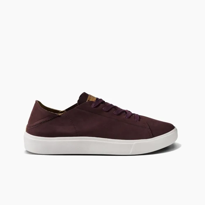 Reef Shoes Men Swellsole Terramar Maroon Leather