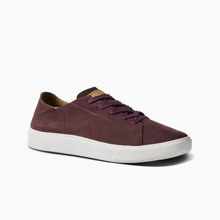 Reef Shoes Men Swellsole Terramar Maroon Leather