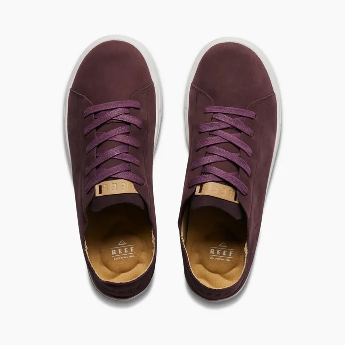 Reef Shoes Men Swellsole Terramar Maroon Leather