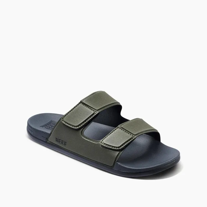 Reef Slides Men Cushion Tradewind Greyolive Reef Slides Men Cushion Tradewind Greyolive