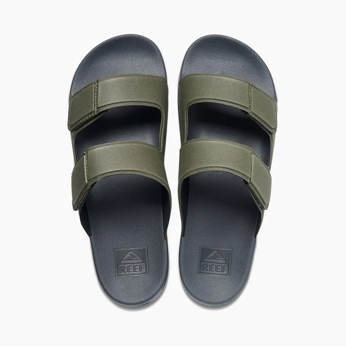Reef Slides Men Cushion Tradewind Greyolive Reef Slides Men Cushion Tradewind Greyolive