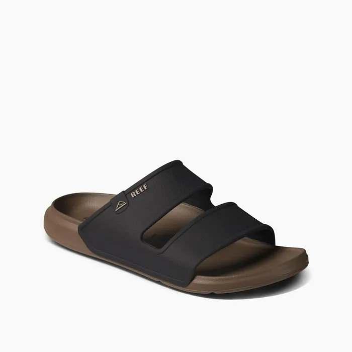Reef Slides Men Oasis Double Up Fossilblack