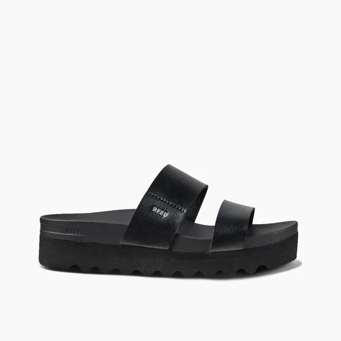 Reef Slides Women Cushion Vista Hi Blackblack
