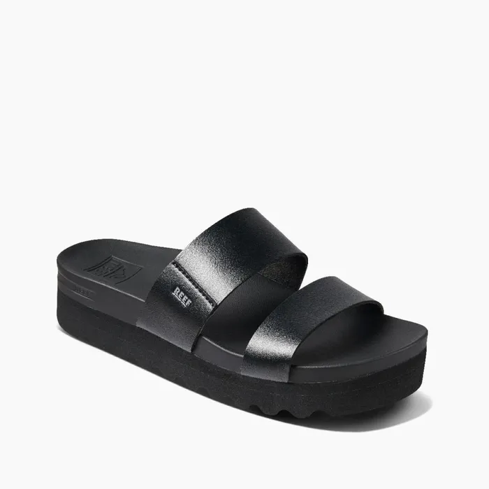 Reef Slides Women Cushion Vista Hi Blackblack