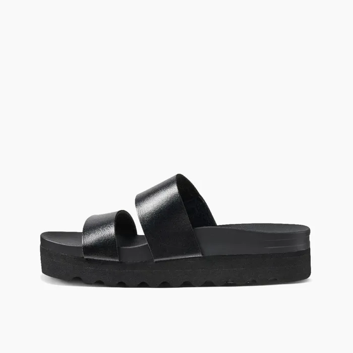 Reef Slides Women Cushion Vista Hi Blackblack