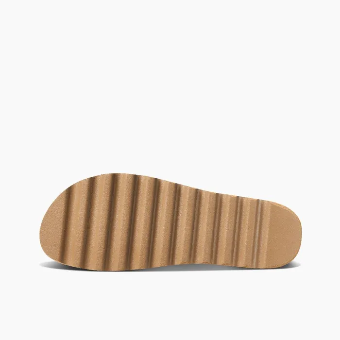 Reef Slides Women Cushion Vista Hi Natural Braid