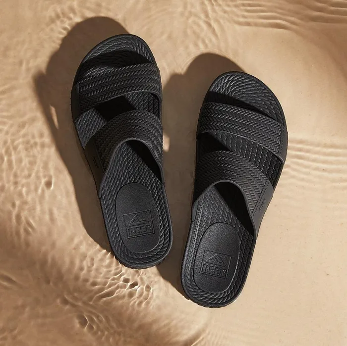 Reef Slides Women Water Vista Slide Black