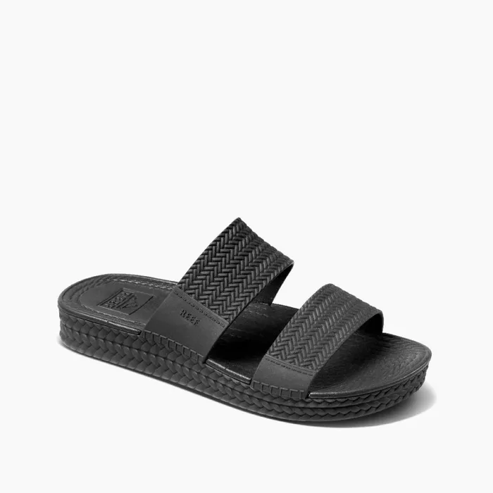 Reef Slides Women Water Vista Slide Black