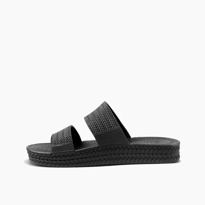 Reef Slides Women Water Vista Slide Black