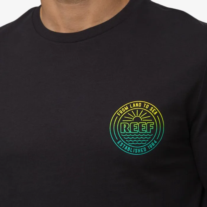Reef TShirts and Shirts Men Bowl Long Sleeve Tee Caviar Reef TShirts and Shirts Men Bowl Long Sleeve Tee Caviar