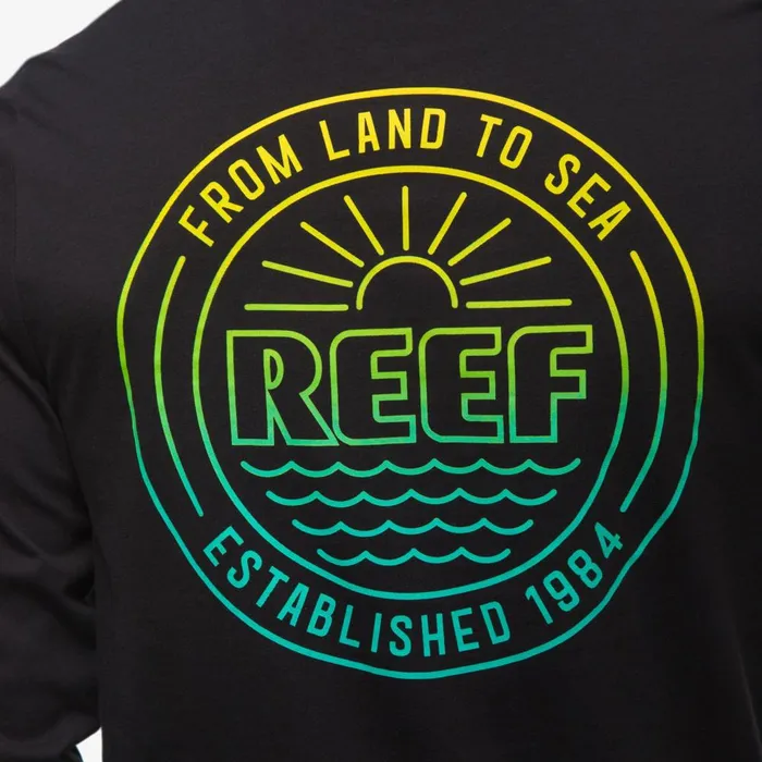 Reef TShirts and Shirts Men Bowl Long Sleeve Tee Caviar Reef TShirts and Shirts Men Bowl Long Sleeve Tee Caviar