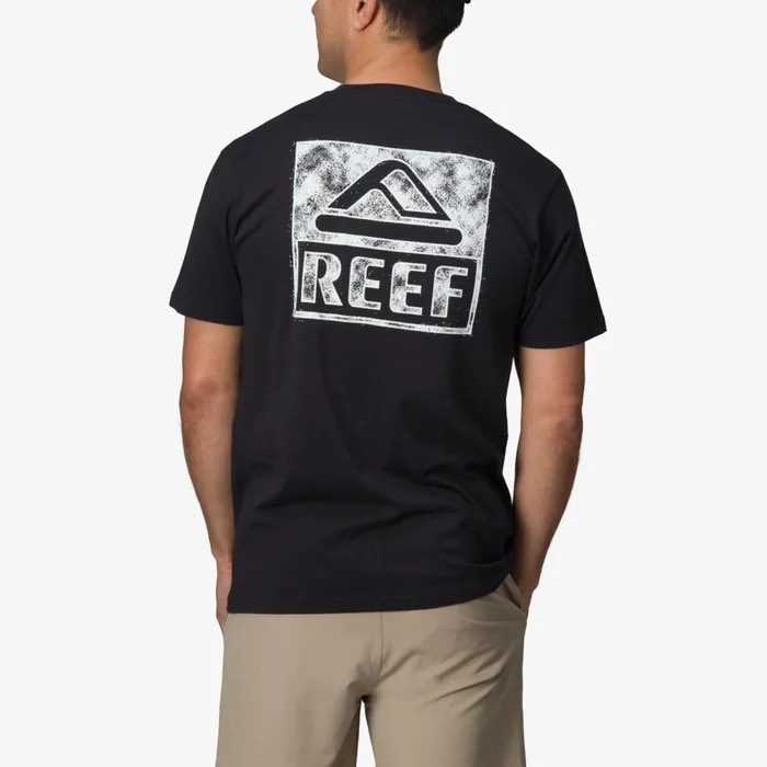 Reef TShirts and Shirts Men Wellie Short Sleeve Tee Caviar