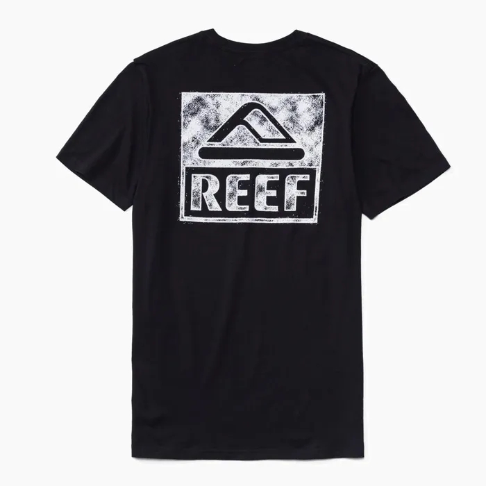Reef TShirts and Shirts Men Wellie Short Sleeve Tee Caviar