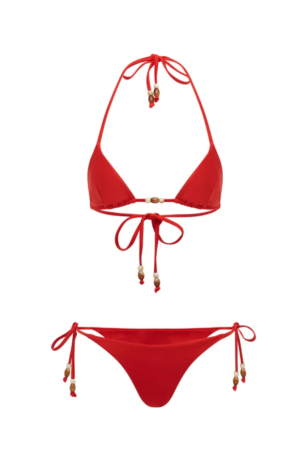 Runaway The Label All Swim Shop BAHAMA BOTTOM 8211 RED