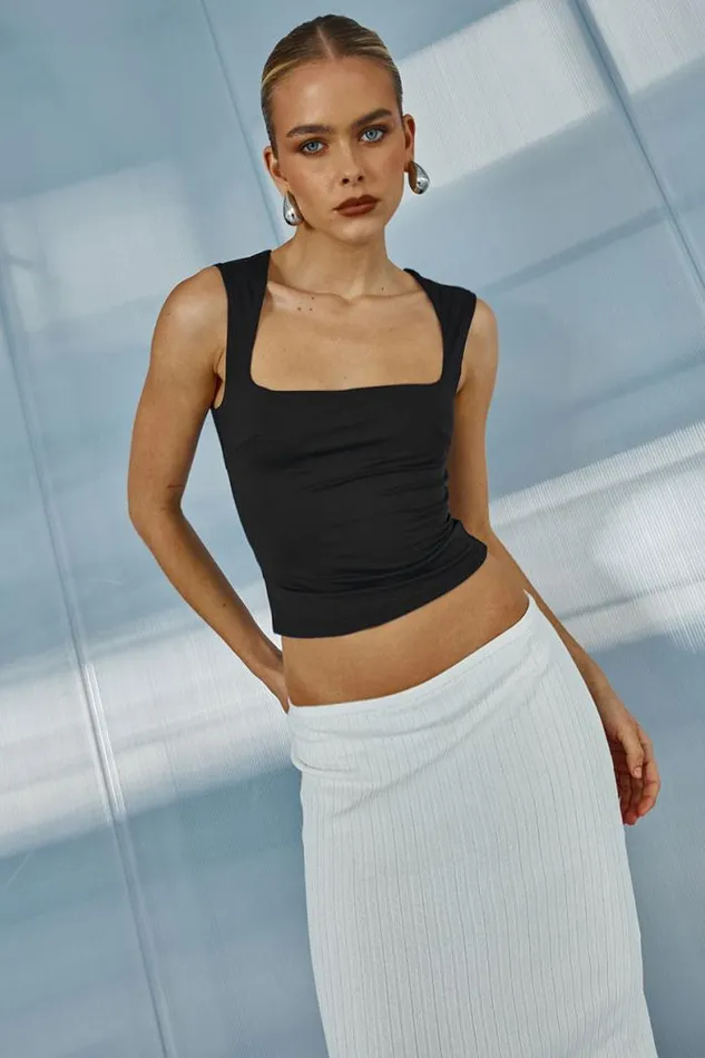 Runaway The Label Basic Shop REIGN TOP 8211 BLACK