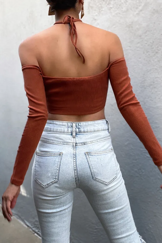 Runaway The Label Crops Shop Viper Top 8211 Amber Runaway The Label Crops Shop Viper Top 8211 Amber