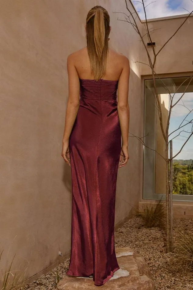 Runaway The Label Maxi Shop ADINA MAXI DRESS 8211 SIENNA