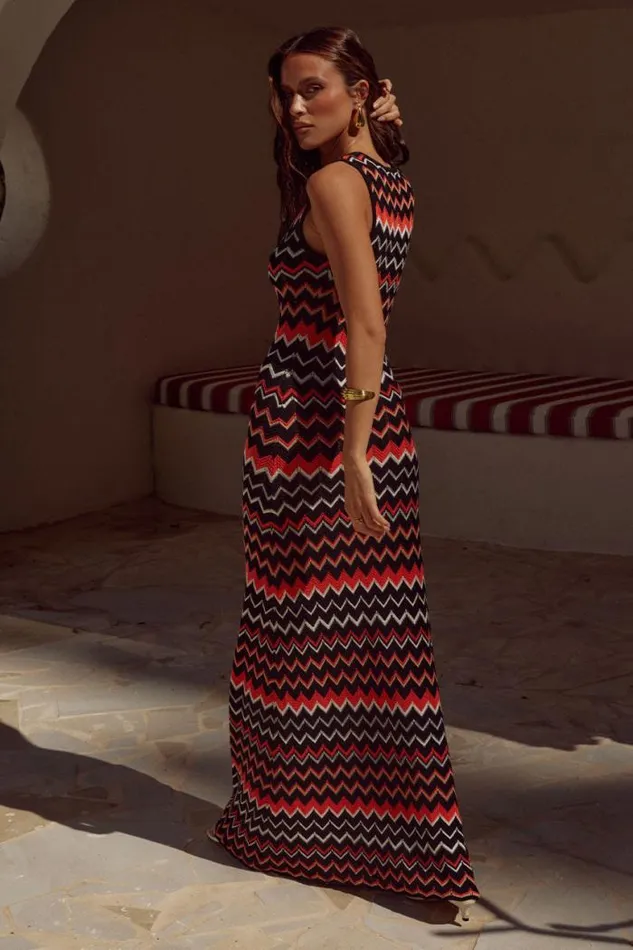 Runaway The Label Maxi Shop ANDREA MAXI DRESS 8211 JAFFA COMBO
