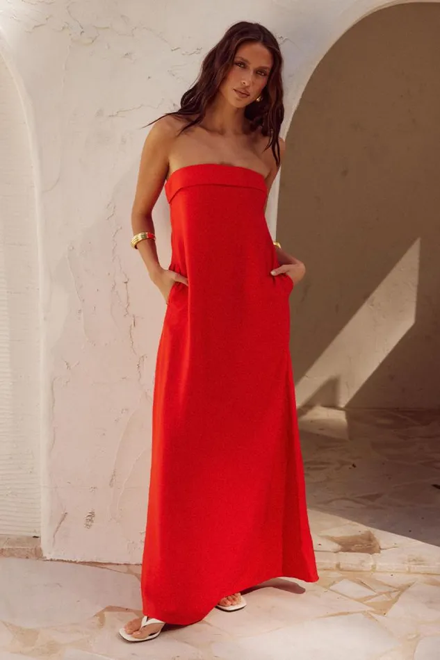 Runaway The Label Maxi Shop SAPHIRA MAXI DRESS 8211 JAFFA