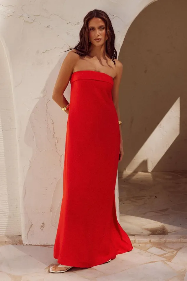 Runaway The Label Maxi Shop SAPHIRA MAXI DRESS 8211 JAFFA