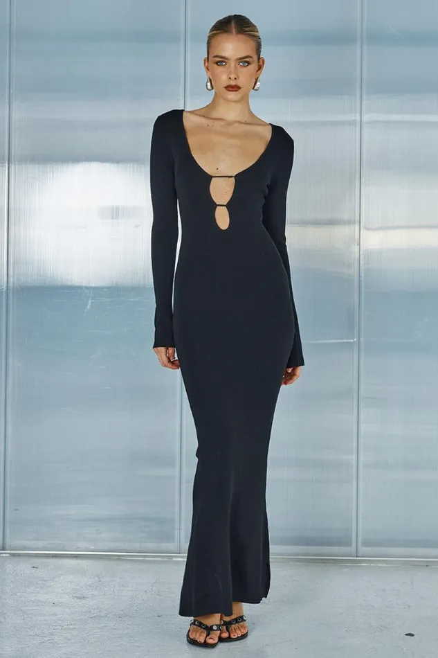 Runaway The Label Maxi Shop SETANA MAXI DRESS 8211 BLACK