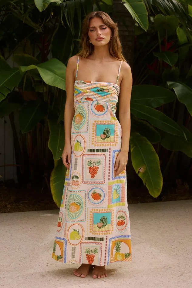 Runaway The Label Midi Shop AGATA MIDI DRESS 8211 AGATA PRINT